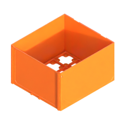 Render of MODULITH 185 Gridfinity Decor Drawer - 2W-2H